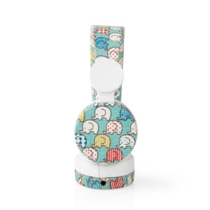 NEDIS HPWD4100WT Wired Headphones 1.2m Round Cable On-ear Elephant White | ΕΙΚΟΝΑ / ΗΧΟΣ | elabstore.gr