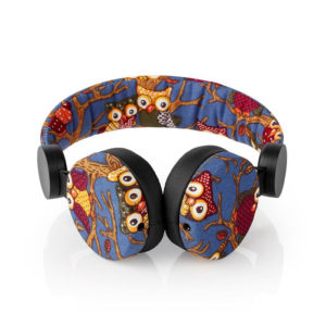 NEDIS HPWD4101BK Wired Headphones 1.2m Round Cable On-Ear Owl Black | ΕΙΚΟΝΑ / ΗΧΟΣ | elabstore.gr