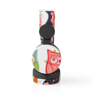 NEDIS HPWD4102BK Wired Headphones 1.2m Round Cable On-Ear Owl Black | ΕΙΚΟΝΑ / ΗΧΟΣ | elabstore.gr