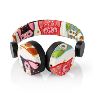 NEDIS HPWD4102BK Wired Headphones 1.2m Round Cable On-Ear Owl Black | ΕΙΚΟΝΑ / ΗΧΟΣ | elabstore.gr