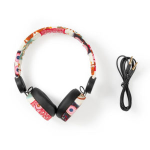 NEDIS HPWD4102BK Wired Headphones 1.2m Round Cable On-Ear Owl Black | ΕΙΚΟΝΑ / ΗΧΟΣ | elabstore.gr