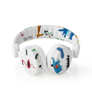 NEDIS HPWD4104WT Wired Headphones 1.2m Round Cable On-ear Elephant White | ΕΙΚΟΝΑ / ΗΧΟΣ | elabstore.gr