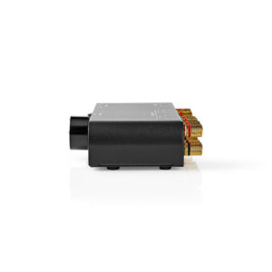 NEDIS ASWI2652BK Speaker Control Box 2-Way Banana Volume Control Black | ΕΙΚΟΝΑ / ΗΧΟΣ | elabstore.gr