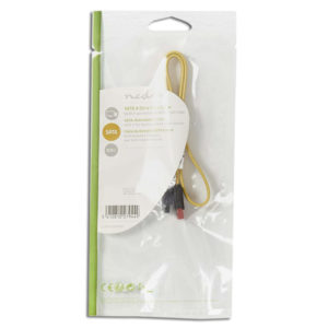 NEDIS CCGP73205YE05 SATA 6Gb/s Data Cable SATA 7-pin Female - SATA 7-pin Male 0. | ΚΑΛΩΔΙΑ / ADAPTORS | elabstore.gr