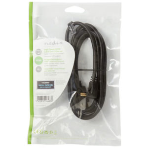 NEDIS CVGP34200BK15 High Speed HDMI Cable with Ethernet HDMI Connector-HDMI Conn | ΚΑΛΩΔΙΑ / ADAPTORS | elabstore.gr