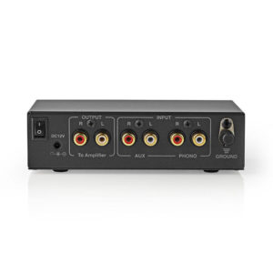 NEDIS AAMP2402BK Preamplifier 2x RCA Female + 2x RCA Female - 2x RCA Female Blac | ΗΛΕΚΤΡΟΝΙΚΑ / ΕΡΓΑΛΕΙΑ | elabstore.gr