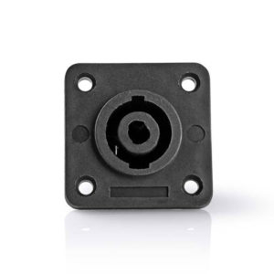 NEDIS CAVC16902BK Speaker Connector Speaker 4-pin Female 25 pieces Square Black | ΚΑΛΩΔΙΑ / ADAPTORS | elabstore.gr