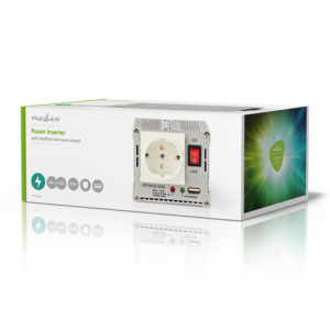 NEDIS PIMS30024 Power Inverter Modified Sine Wave 24V DC - 230V AC 300W 1x Schuk | eLabstore.gr