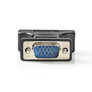 NEDIS CCGP32901BK VGA - DVI Adapter VGA male - DVI-I 24+5-pin Female Black | ΚΑΛΩΔΙΑ / ADAPTORS | elabstore.gr