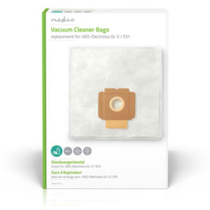 NEDIS DUBG223ELE4 Vacuum Cleaner Bag Suitable for Electrolux E51 | ΜΙΚΡΟΣΥΣΚΕΥΕΣ / ΕΠΟΧΙΑΚΑ / ΛΕΥΚΕΣ ΣΥΣΚΕΥΕΣ | elabstore.gr