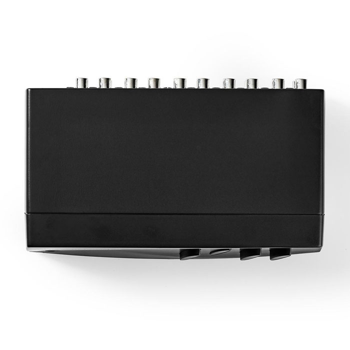 NEDIS VSWI2404BK AV Switch 4x (RWY) + 4x S-Video - 1x RCA (RWY) + Headphones out | eLabstore.gr NEDIS VSWI2404BK AV Switch 4x (RWY) + 4x S-Video - 1x RCA (RWY) + Headphones out | ΕΙΚΟΝΑ / ΗΧΟΣ | elabstore.gr