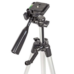 NEDIS TPOD2200GY Tripod Pan & Tilt Max 3 kg 127 cm Black/Silver | ΕΙΚΟΝΑ / ΗΧΟΣ | elabstore.gr