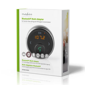 NEDIS BTMA100BK Bluetooth Multi-Adapter Hands-Free Calling FM Up to 5.5 Hours Pl | eLabstore.gr