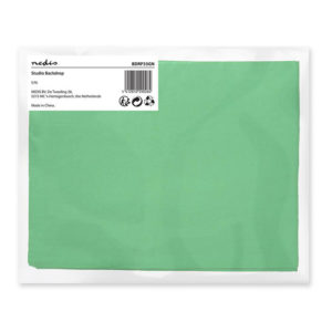 NEDIS BDRP33GN Photo Studio Backdrop 2.95 x 2.95 m Green | ΕΙΚΟΝΑ / ΗΧΟΣ | elabstore.gr