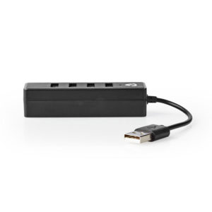 NEDIS UHUBU2420BK USB Hub 4-Port USB 2.0 Black | eLabstore.gr NEDIS UHUBU2420BK USB Hub 4-Port USB 2.0 Black | ΠΕΡΙΦΕΡΕΙΑΚΑ Η/Υ & LAPTOP | elabstore.gr