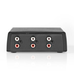 NEDIS ASWI2402BK Analogue Audio Switch 2x RCA Stereo Input 1x RCA Stereo Output+ | eLabstore.gr NEDIS ASWI2402BK Analogue Audio Switch 2x RCA Stereo Input 1x RCA Stereo Output+ | ΕΙΚΟΝΑ / ΗΧΟΣ | elabstore.gr