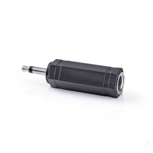 NEDIS CAGP22934BK Mono Audio Adapter 3.5 mm Male - 6.35 mm Female 10 pieces Blac | ΚΑΛΩΔΙΑ / ADAPTORS | elabstore.gr