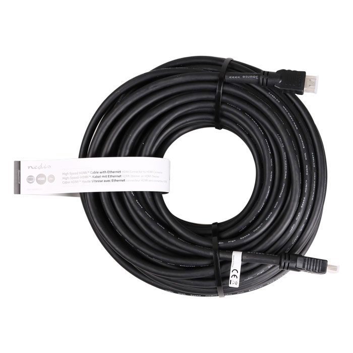 NEDIS CVGT34000BK200 High Speed HDMI Cable with Ethernet HDMI Connector-HDMI Con | eLabstore.gr NEDIS CVGT34000BK200 High Speed HDMI Cable with Ethernet HDMI Connector-HDMI Con | ΚΑΛΩΔΙΑ / ADAPTORS | elabstore.gr