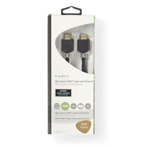 NEDIS CVBW34000AT10 High Speed HDMI Cable with Ethernet HDMI Connector-HDMI Conn | ΚΑΛΩΔΙΑ / ADAPTORS | elabstore.gr