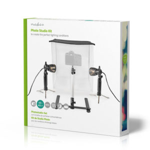NEDIS SKT010WT LED Photo Studio Kit 40 x 40 cm 6500 K Foldable | eLabstore.gr