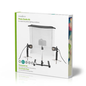 NEDIS SKT012WT LED Photo Studio Kit 60 x 60 cm 6500K Foldable | eLabstore.gr NEDIS SKT012WT LED Photo Studio Kit 60 x 60 cm 6500K Foldable | eLabstore.gr