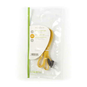 NEDIS CCGP73260YE10 SATA 6Gb/s Data Cable SATA 7-pin Fem.-SATA 7-pin Fem. 270° A | eLabstore.gr NEDIS CCGP73260YE10 SATA 6Gb/s Data Cable SATA 7-pin Fem.-SATA 7-pin Fem. 270° A | ΚΑΛΩΔΙΑ / ADAPTORS | elabstore.gr