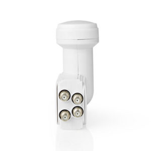 NEDIS SLNB10QDWT Universal LNB Quad Noise Figure 0.2 - 0.85 dB | ΕΙΚΟΝΑ / ΗΧΟΣ | elabstore.gr