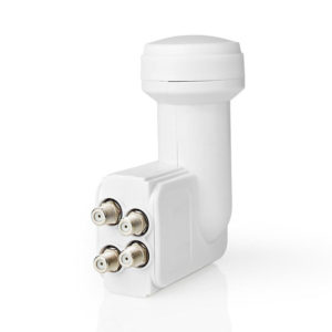 NEDIS SLNB10QDWT Universal LNB Quad Noise Figure 0.2 - 0.85 dB | ΕΙΚΟΝΑ / ΗΧΟΣ | elabstore.gr