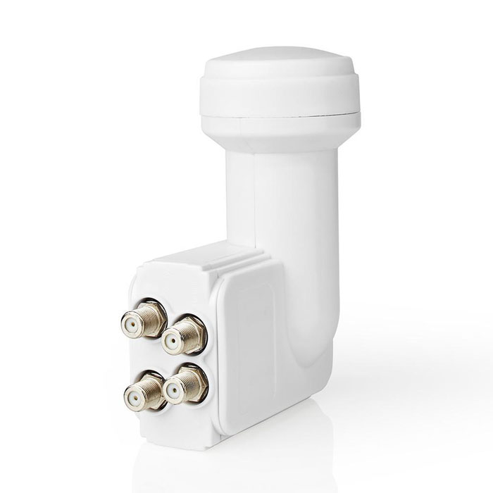 NEDIS SLNB10QTWT Universal LNB Quattro Noise Figure 0.2 - 0.85 dB | eLabstore.gr NEDIS SLNB10QTWT Universal LNB Quattro Noise Figure 0.2 - 0.85 dB | ΕΙΚΟΝΑ / ΗΧΟΣ | elabstore.gr