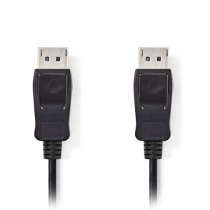 NEDIS CCGB37010BK20 DisplayPort 1.2 Cable DisplayPort Male - DisplayPort Male 2. | ΚΑΛΩΔΙΑ / ADAPTORS | elabstore.gr