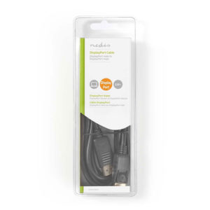 NEDIS CCGB37010BK20 DisplayPort 1.2 Cable DisplayPort Male - DisplayPort Male 2. | ΚΑΛΩΔΙΑ / ADAPTORS | elabstore.gr