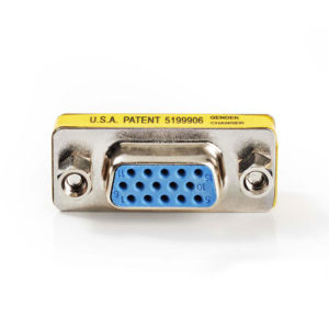 NEDIS CCVC59810ME Gender Changer VGA Female - VGA Female 25 pieces Metal | ΚΑΛΩΔΙΑ / ADAPTORS | elabstore.gr