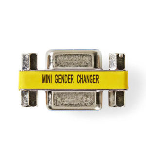 NEDIS CCVC59810ME Gender Changer VGA Female - VGA Female 25 pieces Metal | ΚΑΛΩΔΙΑ / ADAPTORS | elabstore.gr