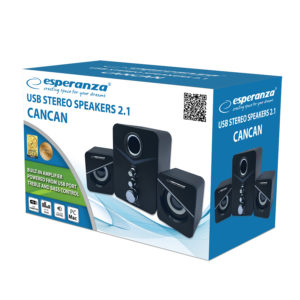 Ηχείο 2.1 Channel CanCan Μαύρο EP153 | Περιφερειακά | elabstore.gr