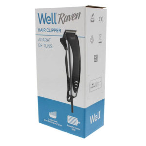 Κουρευτική Μηχανή Μαλλιών 3-12mm 10W Hair Clipper Raven Well CLIPP-HAIR-RAVEN-WL | Οικιακά είδη | elabstore.gr