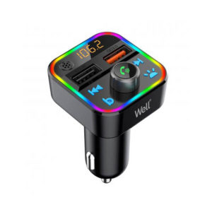 Well Car Mp3 Fm Transmitter με λειτουργία Hands-Free FMTRANS-BT-ESPRIT-WL | Περιφερειακά | elabstore.gr