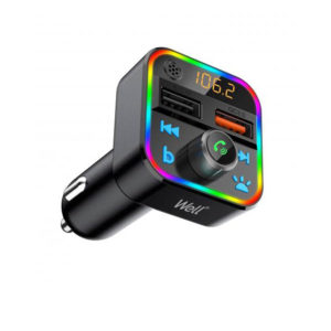Well Car Mp3 Fm Transmitter με λειτουργία Hands-Free FMTRANS-BT-ESPRIT-WL | Περιφερειακά | elabstore.gr