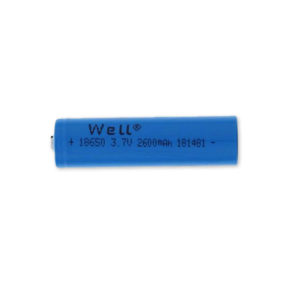Well Μπαταρία LI-ION Flat terminal 3,7V 2600mAh ACCU-18650L/260-TH-WL | Μπαταρίες | elabstore.gr