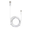 Καλώδιο Micro USB Devices Long USB 2.4A Φόρτισης - Data 2m LUM02 Λευκό Lime | Περιφερειακά | elabstore.gr