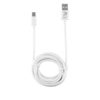 Καλώδιο Type C Long σε USB 2.4A Φόρτισης - Data 2m Λευκό LUC02 Lime | Περιφερειακά | elabstore.gr