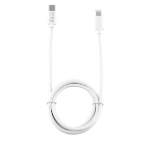 Καλώδιο Type C Long σε Lightning Long 4.0A Φόρτισης - Data 1m Λευκό LCL01 Lime | Περιφερειακά | elabstore.gr