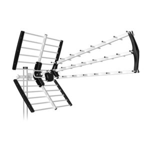 Τριπλή κεραία UHF, 18db, μαύρου χρώματος  ANT-BKM18B700 | Συστήματα Λήψης | elabstore.gr