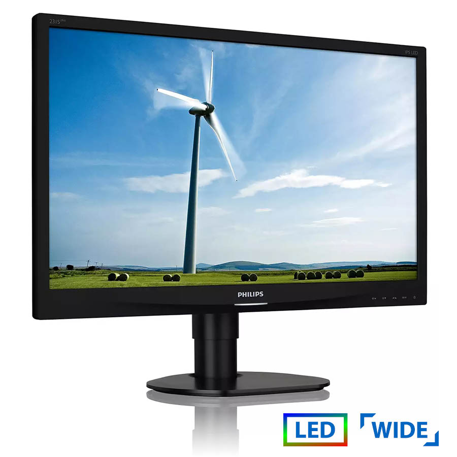 Used Monitor 231S4Q LED IPS/Philips/23"/1920x1080/Black/Grade B/D-SUB & DVI-D | eLabstore.gr Used Monitor 231S4Q LED IPS/Philips/23"/1920x1080/Black/Grade B/D-SUB & DVI-D | Refurbished | elabstore.gr