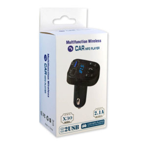Car MP3 Player Fm Transmitter w/Dual USB Charger 2.1A X30 | Περιφερειακά | elabstore.gr