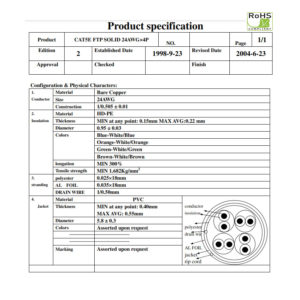 FTP CAT-5e 305m Χαλκός Pull Out Box Well FTP5E-CU-305-WL | Δικτυακά & Τηλεφωνίας | elabstore.gr