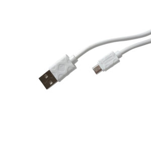 Καλώδιο Φόρτισης - Data Micro USB 1m  2.1A Λευκό CA-8211 TREQA | Περιφερειακά | elabstore.gr
