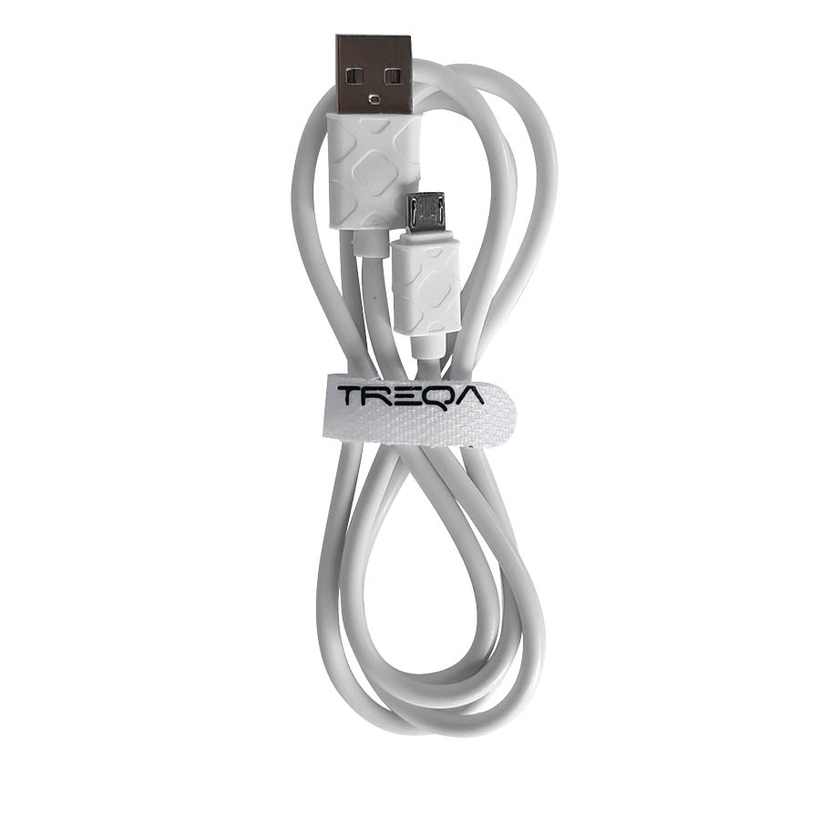 Καλώδιο Φόρτισης - Data Micro USB 1m 2.1A Λευκό CA-8211 TREQA | eLabstore.gr Καλώδιο Φόρτισης - Data Micro USB 1m 2.1A Λευκό CA-8211 TREQA | Περιφερειακά | elabstore.gr