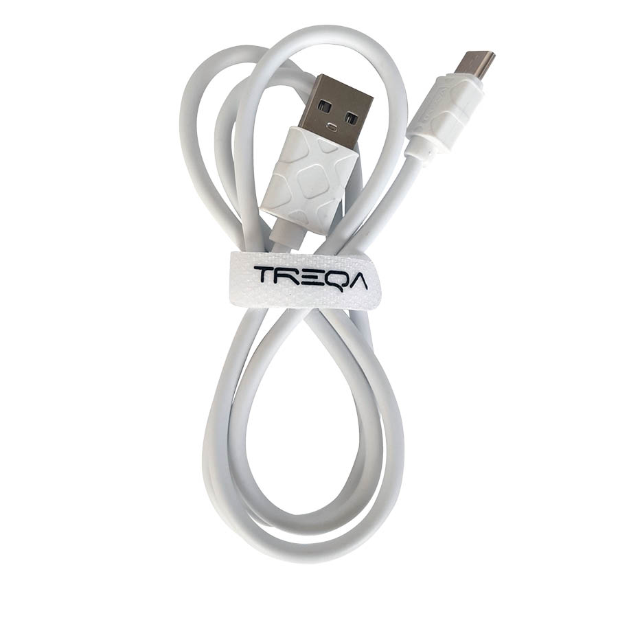 Καλώδιο Φόρτισης - Data Type-C 1m 2.1A Λευκό CA-8213 TREQA | eLabstore.gr Καλώδιο Φόρτισης - Data Type-C 1m 2.1A Λευκό CA-8213 TREQA | Περιφερειακά | elabstore.gr