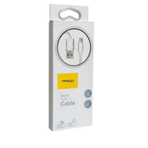 Καλώδιο Φόρτισης - Data Type-C 1m 2.1A Λευκό CA-8213 TREQA | eLabstore.gr Καλώδιο Φόρτισης - Data Type-C 1m 2.1A Λευκό CA-8213 TREQA | Περιφερειακά | elabstore.gr