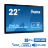 Used Monitor E2283HS TFT/iiyama/22"/1920x1080/Wide/Black/No Stand/w/Speakers/VGA & HDMI & DP | Refurbished | elabstore.gr